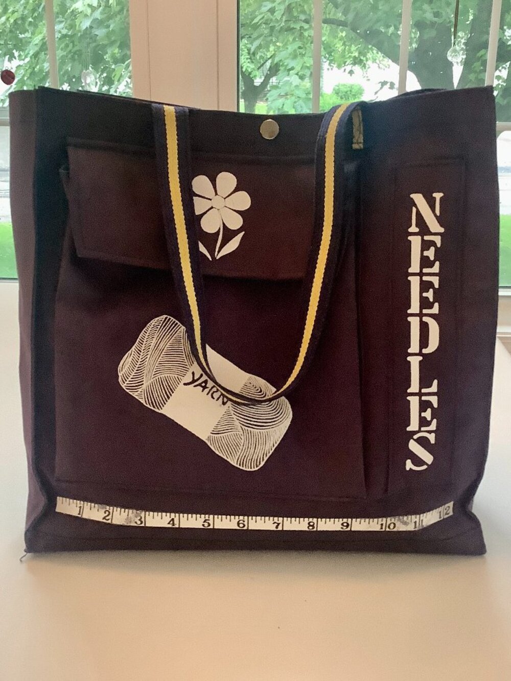 Yarn Carry Bag for Crafters Sturdy Practical Hobby Knitters